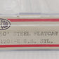 Con-Cor 1201-E N Scale U.S. Steel 50' Steel Flatcar #57300 EX/Box