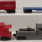 Lionel O Gauge Assorted Freight Cars; 6511,X6014, 6420, [4]