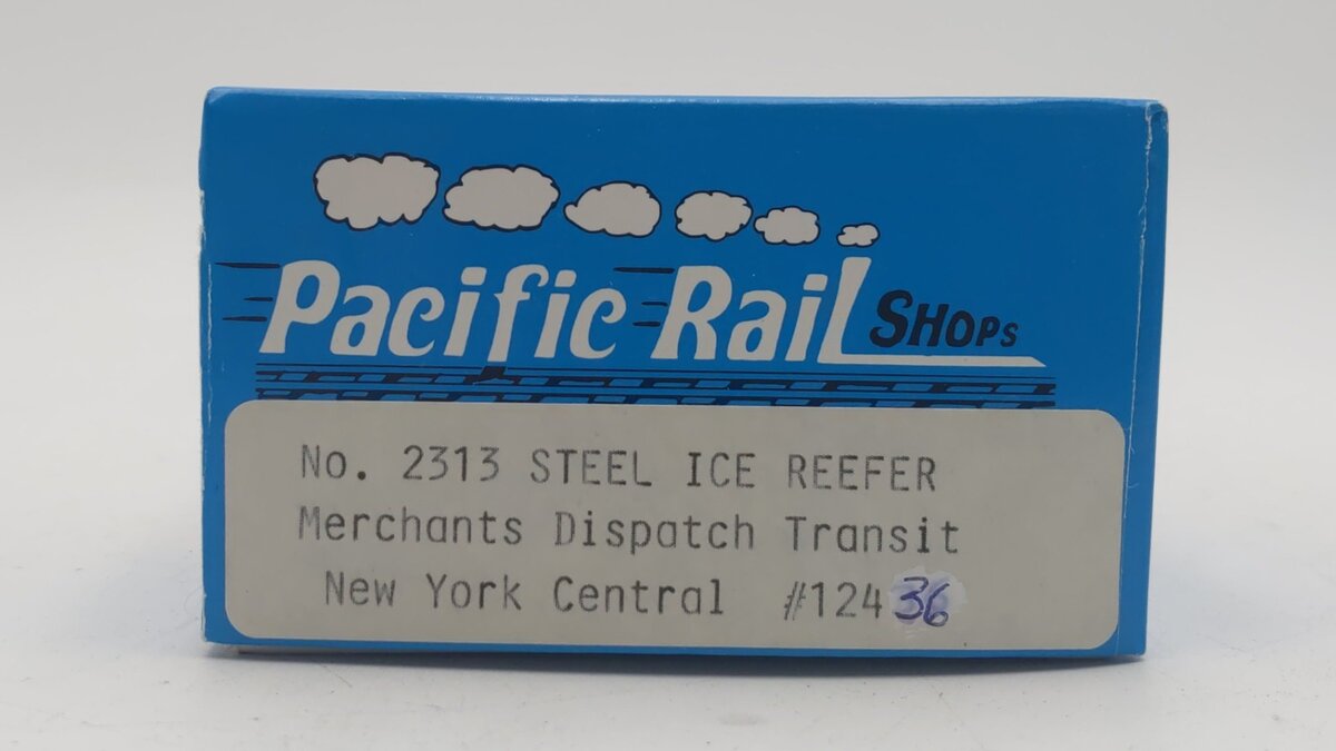 Pacific Rail 2313 S Scale MDT Steel Ice Reefer #12436 EX/Box