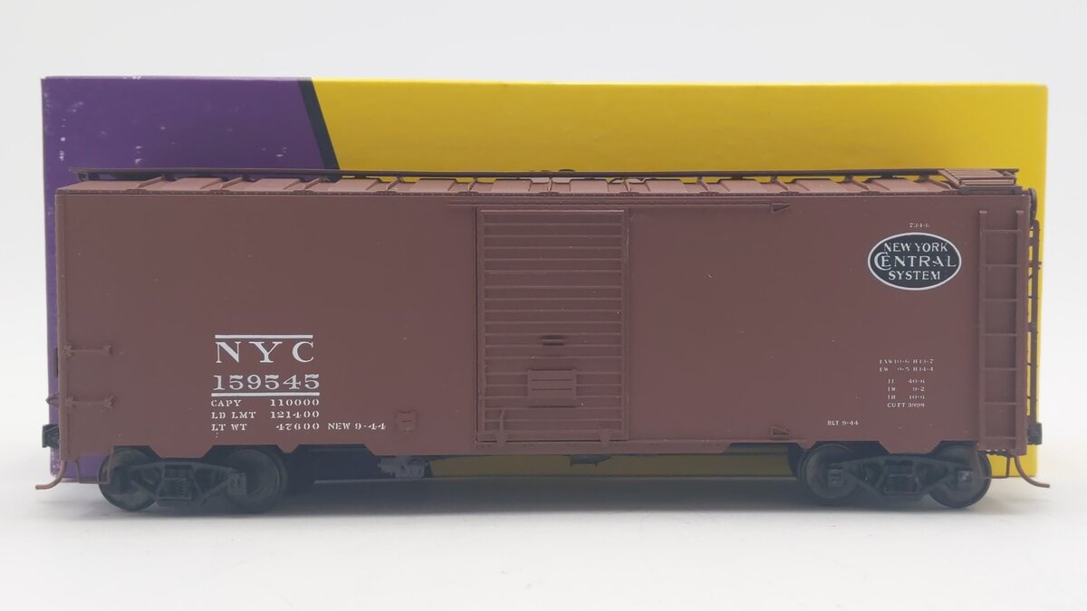 Pacific Rail B-304 S Scale NYC 40' Boxcar #159545 EX/Box