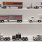 Lionel/ERTL Assorted Die-Cast Tractor Trailers-Chevy & Lionel Lines [9] EX