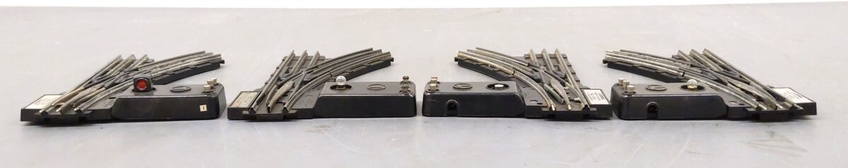 Lionel O Gauge Left & Right Hand Remote Control Switches: 5133, 5132, O22 [4] VG