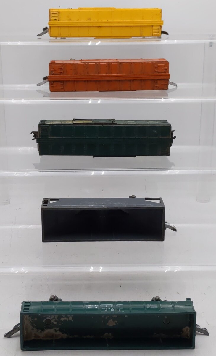 American Flyer Vintage S Gauge Freight Cars #631,922,640,639,623 [5] VG