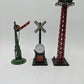 Marx O Gauge Assorted Accessories 418, 416A & A Sign [3] VG