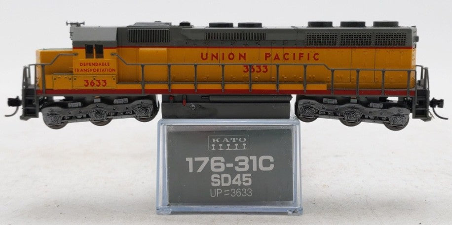 Kato 176-31C N Scale Union Pacific SD-45 Diesel Locomotive #3633 EX/Box