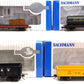 Bachmann Assorted HO Scale Freight Cars: 17201, 18642, 17832, 18301 [4] LN/Box