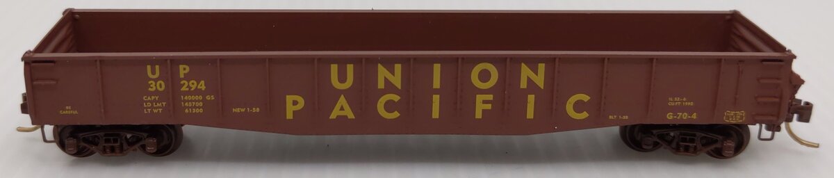 Micro-Trains 04600350 N UP 50' Fishbelly Side Gondola w/Drop Ends #30294 EX/Box