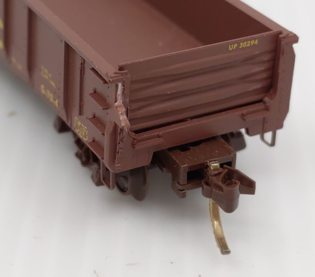 Micro-Trains 04600350 N UP 50' Fishbelly Side Gondola w/Drop Ends #30294 EX/Box