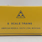 American Models 1501 S Scale Railbox Boxcar #10153 - Weathered/Box