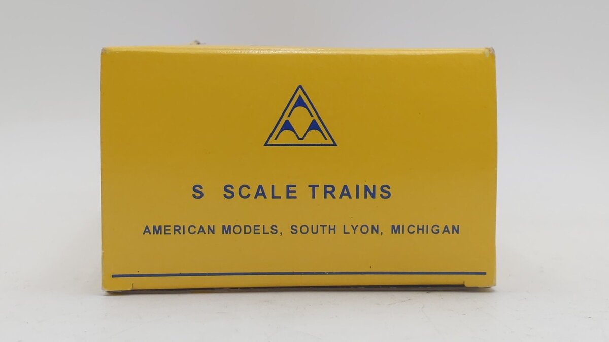 American Models 1501 S Scale Railbox Boxcar #10153 - Weathered/Box