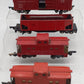 American Flyer Vintage S Gauge Freight Cars #629,630,716,630 [4] VG