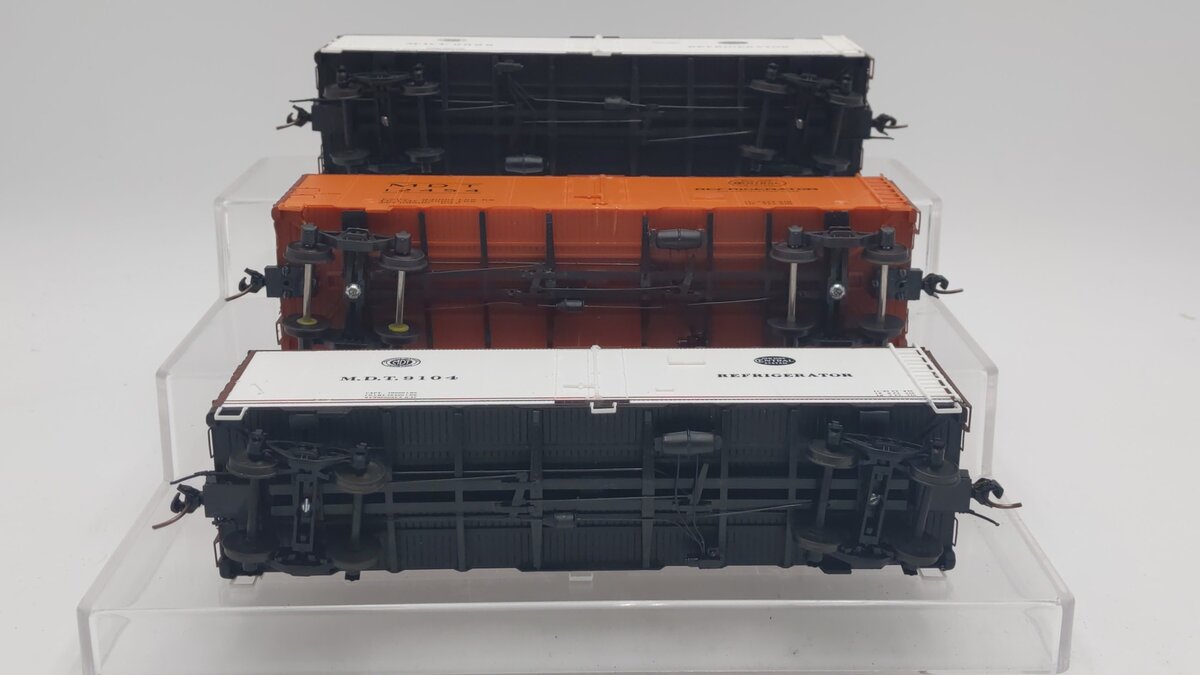 Pacific Rail S Scale MDT NYC Refrigerator Cars: 9028, 9104, 12454 [3] EX