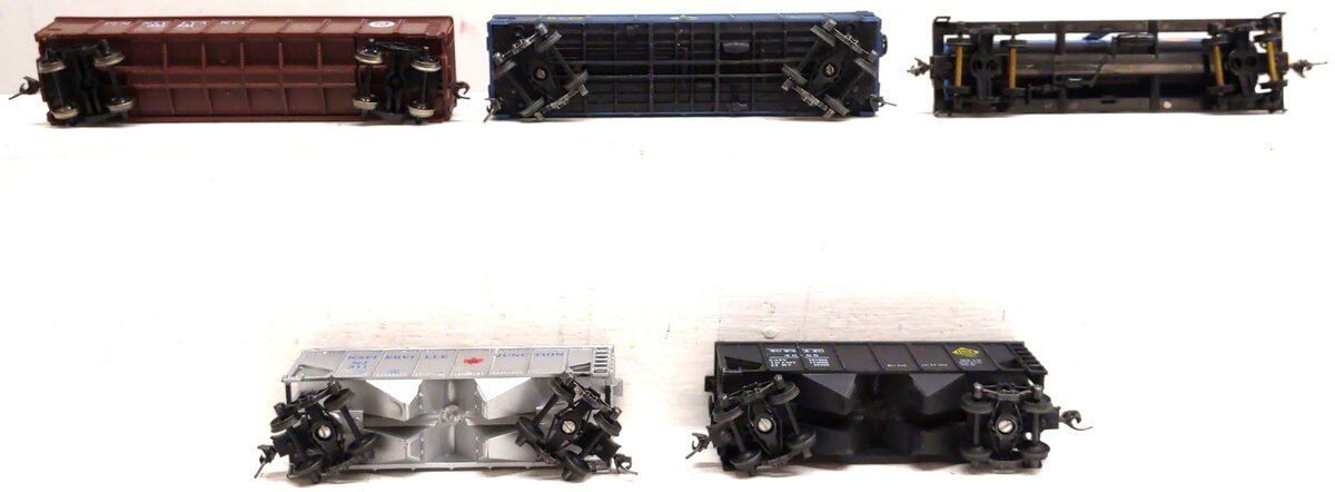 Life Like & Others HO Scale Freight Cars: 4065, 8512, 98502, 9099, 1031 [5] VG/Box