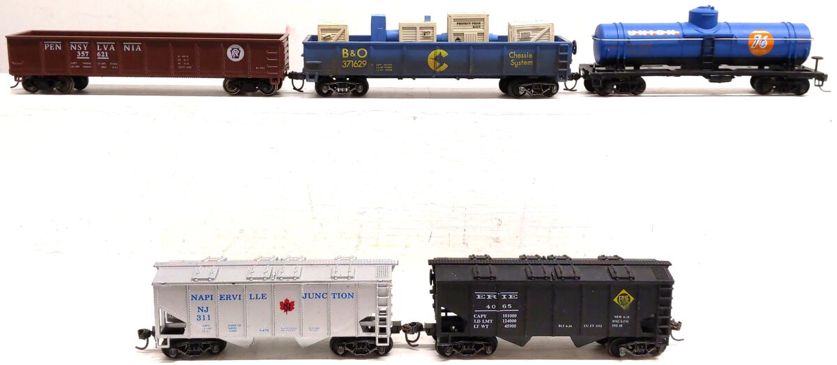 Life Like & Others HO Scale Freight Cars: 4065, 8512, 98502, 9099, 1031 [5] VG/Box