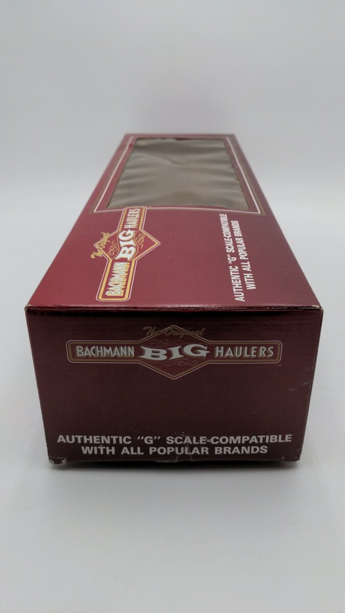 Bachmann 98214 G Scale Big Haulers Pennsylvania 3 Bay Hopper #675345 W/Coal Load EX/Box