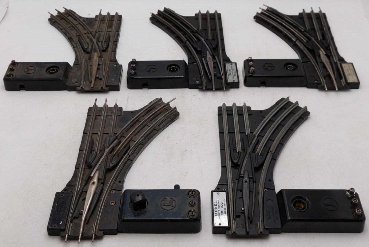 Lionel O22 Vintage O Left-Hand & Right-Hand Electric Remote Switches [5]