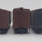 Pacific Rail S Scale Boxcars: 2454, 145042, 40347 [3] VG