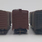Pacific Rail S Scale Boxcars: 2454, 145042, 40347 [3] VG
