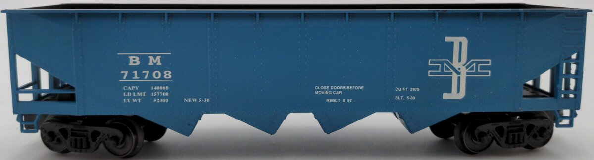 American Models S Gauge Boston & Maine Hopper Car #71708 EX/Box