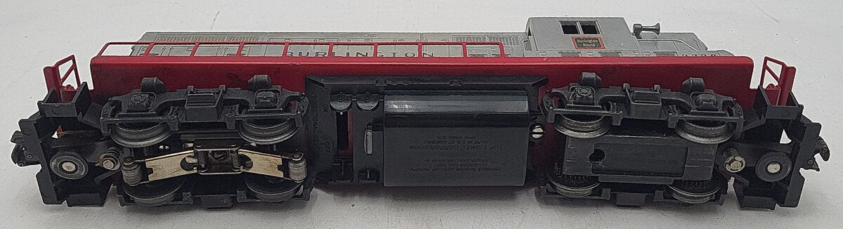 Lionel 2328 Vintage O Burlington GP-7 Powered EMD Diesel Locomotive VG