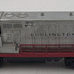 Lionel 2328 Vintage O Burlington GP-7 Powered EMD Diesel Locomotive VG