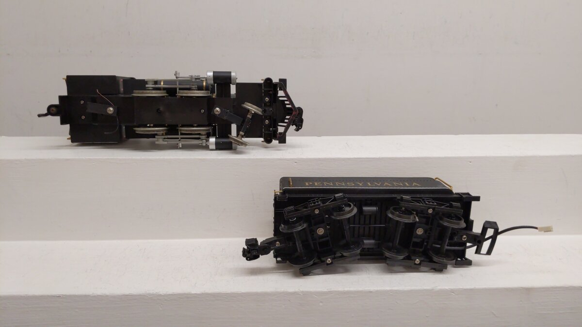 Bachmann 91114 G Gauge Pennsylvania Railroad 2-4-2 Steam Locomotive & Tender #3/Box