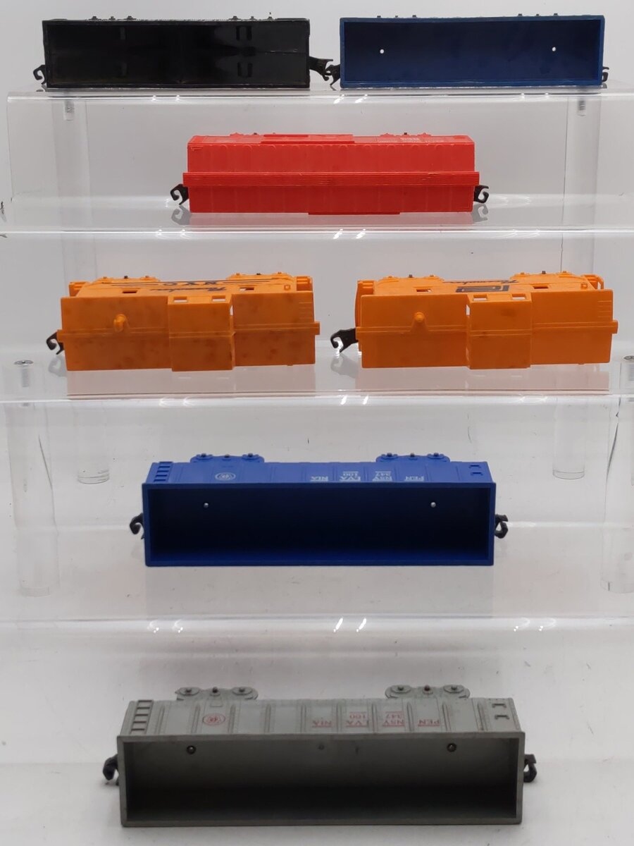Marx Vintage O Gauge Freight Cars #715100,467110,21913,347100,347100 [7] VG