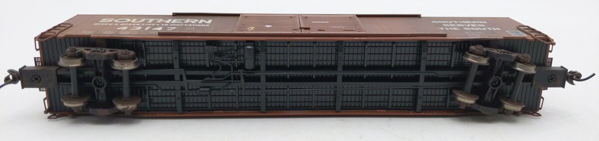Atlas 1676-2 S HO Scale Southern ACF 60' DD Auto Parts Boxcar #43147 Weathered/Box