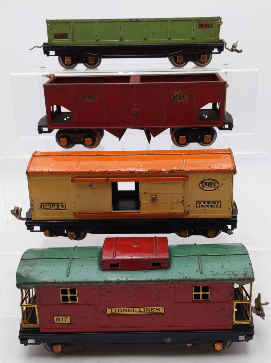 Lionel Vintage O Gauge Lionel Lines Prewar Tinplate Freight Cars [4]