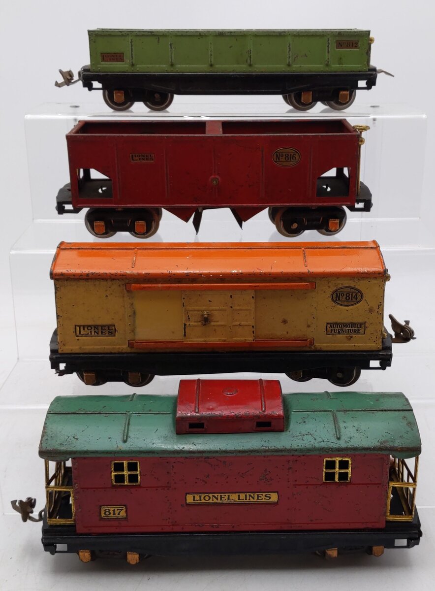 Lionel Vintage O Gauge Lionel Lines Prewar Tinplate Freight Cars [4]