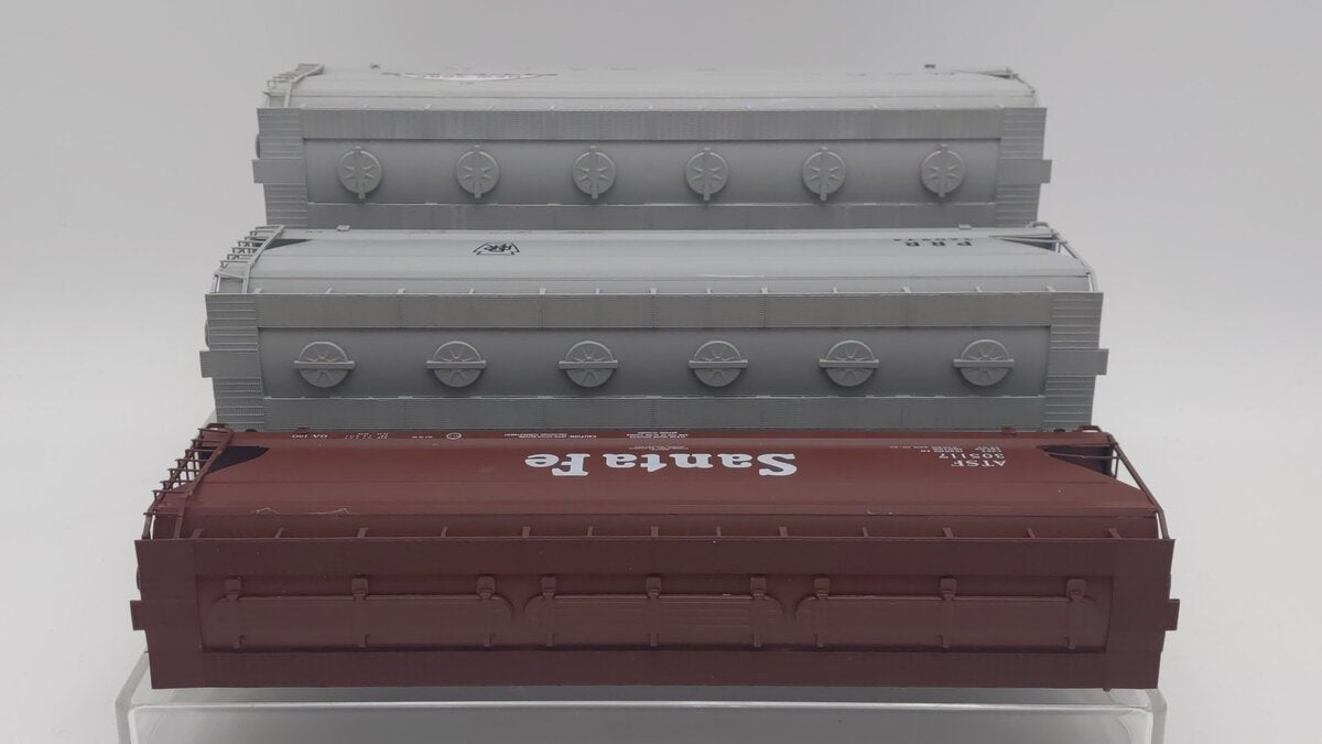 Pacific Rail S Scale 4650 ACF Center Flow 3-Bay Covered Hoppers [3] EX