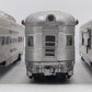 Lionel Vintage O Gauge Lionel Lines Aluminum Passenger Cars: #2531,2530,2532 [3] VG