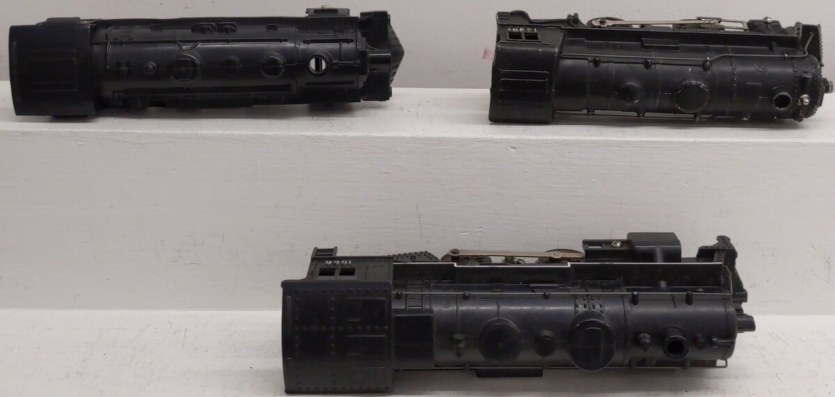Marx O Gauge Assorted Locomotives; 1666, 400, 999 [3]