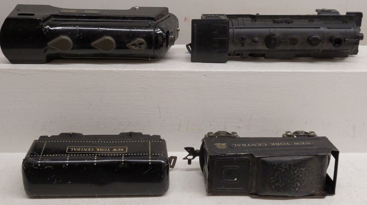 Marx O Gauge Assorted Locomotives and Tenders; 490,551,12C, 597 [4]