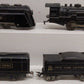 Marx O Gauge Assorted Locomotives and Tenders; 490,551,12C, 597 [4]