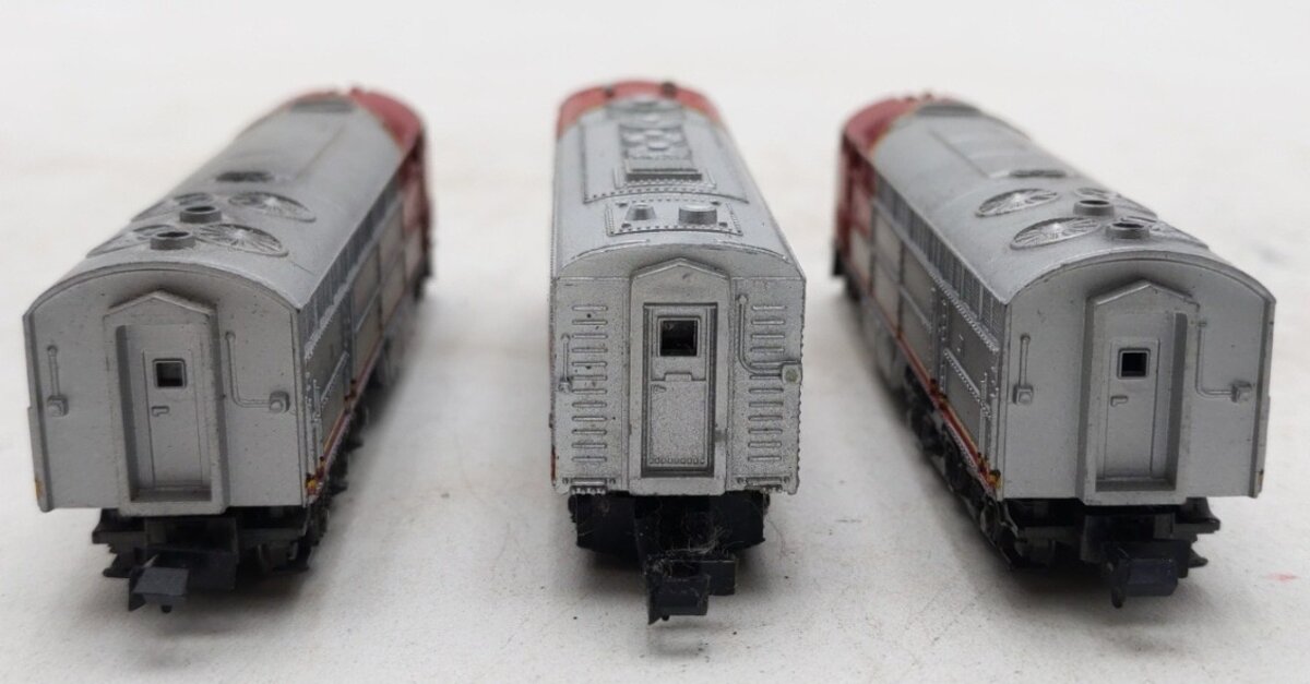 Atlas & Bachmann N Scale Assorted Santa Fe Diesel Locomotives [3] VG