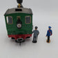 LGB 20301 G Scale Steam Passenger Train W/1 Locomotive 2 Cars & 2 Plastic Figure VG/Box