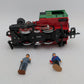 LGB 20301 G Scale Steam Passenger Train W/1 Locomotive 2 Cars & 2 Plastic Figure VG/Box