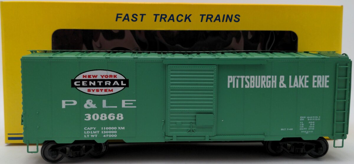 American Models 1125 S Scale P&LE 40' Boxcar #30868 EX/Box