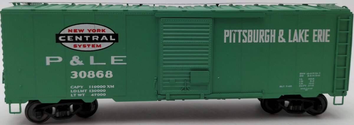American Models 1125 S Scale P&LE 40' Boxcar #30868 EX/Box