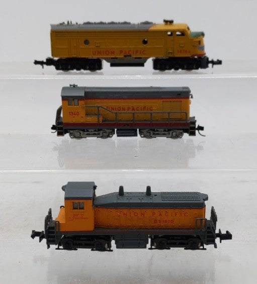 Atlas & Other N Scale Assorted Union Pacific Diesel Locomotives [3] EX