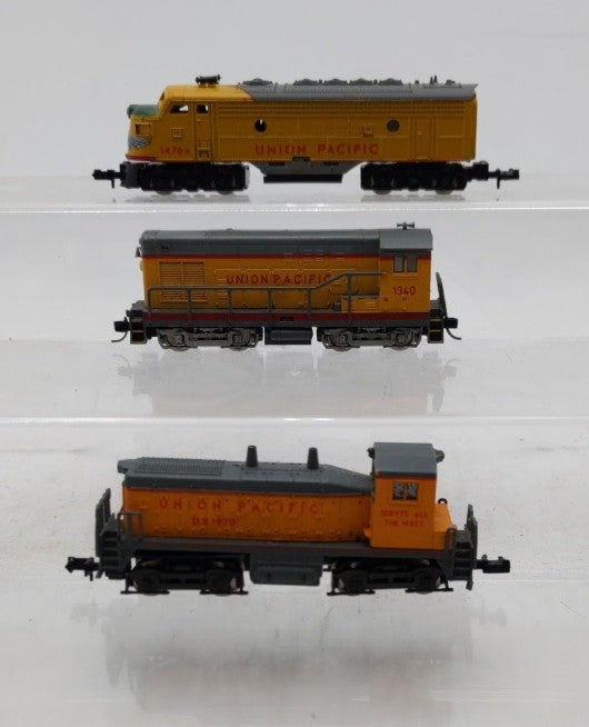 Atlas & Other N Scale Assorted Union Pacific Diesel Locomotives [3] EX