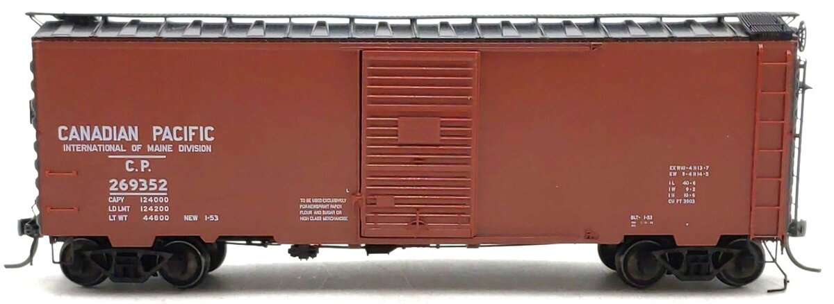 Kadee 4089 HO Canadian Pacific 40' PS-1 Boxcar w/ 6' Youngstown Door #269352 EX/Box