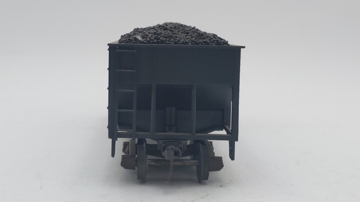 American Models S Scale NYC Ribbed Hopper w/ Coal Load #823845 LN