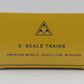 American Models 6001-TK S Scale B&O 46' Flatcar #78341 w/ Tank Load VG/Box
