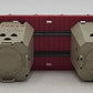 Lionel 6-9234 O Gauge Lionel Radioactive Waste Car w/Waste Containers VG