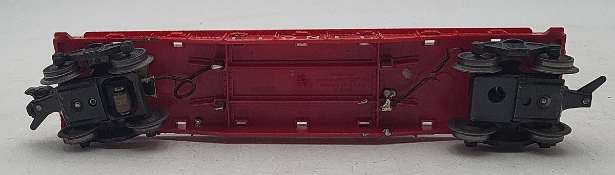 Lionel 6-9234 O Gauge Lionel Radioactive Waste Car w/Waste Containers VG