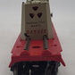 Lionel 6-9234 O Gauge Lionel Radioactive Waste Car w/Waste Containers VG