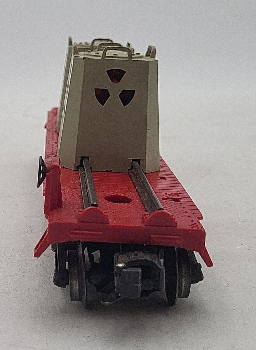 Lionel 6-9234 O Gauge Lionel Radioactive Waste Car w/Waste Containers VG