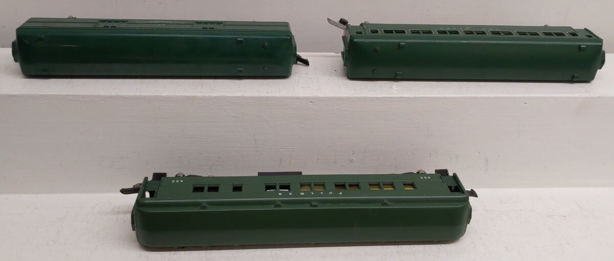 American Flyer S Gauge Assorted Passenger Cars #652,651,650 [3] VG